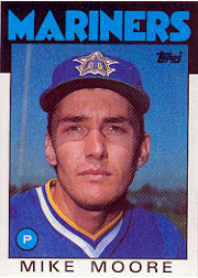 1986 Topps Baseball Cards      646     Mike Moore